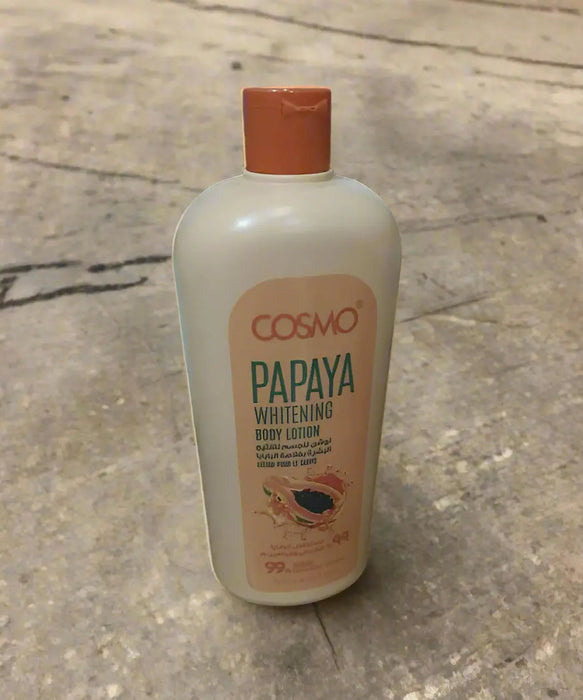 Cosmo Papaya Whitening Body Lotion 750ml Murukali.com