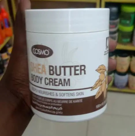 Cosmo Shea Butter Body Cream - 500ml Deep Nourishing Moisturizer Murukali.com