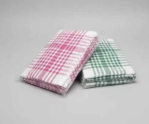 Cotton Duster Cleaning Cloth – Checkered Pattern set of 12pcs kukiranguzo