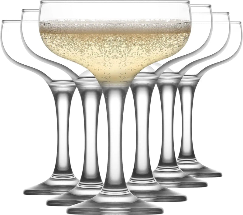 Coupe Cocktail Glasses, Set of 6pcs Murukali.com