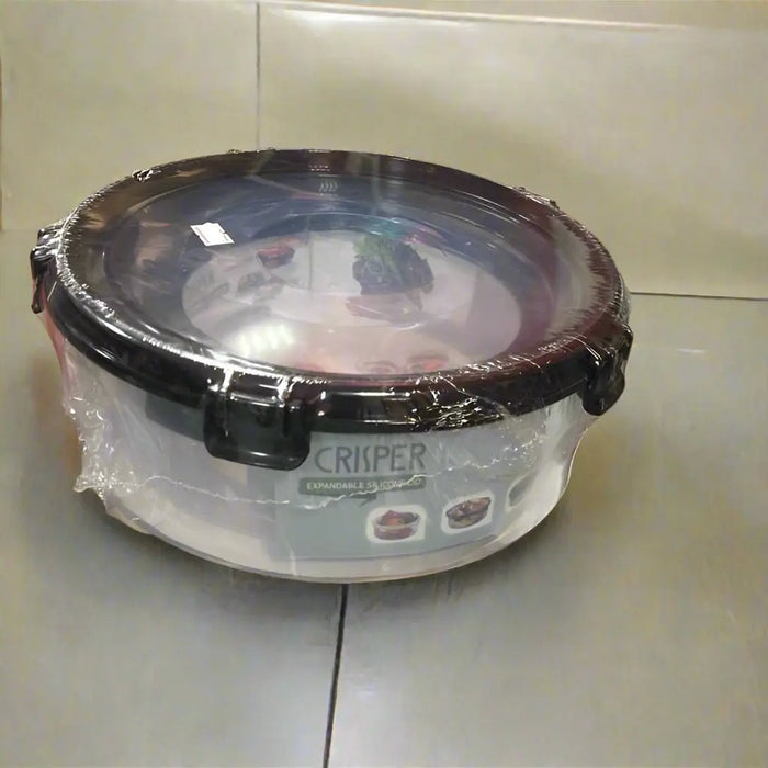 Crisper Food Storage Container This is a type of food storage container designed to keep fruits and vegetables fresh by controlling humidity. Murukali.com