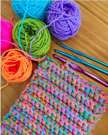 Crochet Colored Hook Different Size Murukali.com