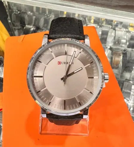 Curren Men's Brown Leather Watch Murukali.com