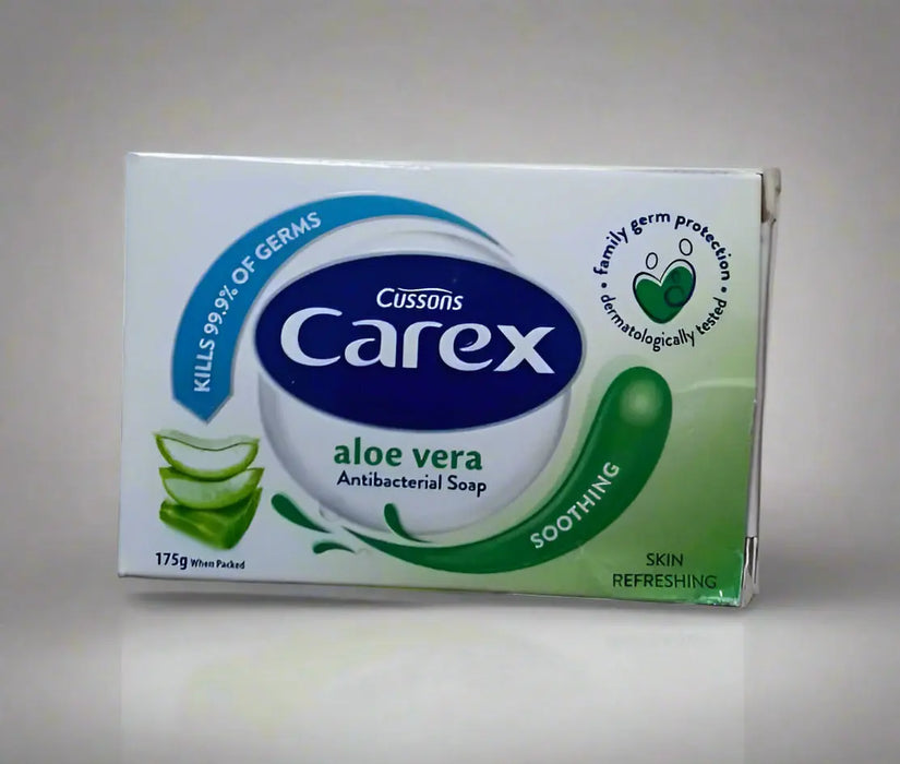 Cussons Carex Aloe Vera Antibacterial Soap 175g Murukali.com
