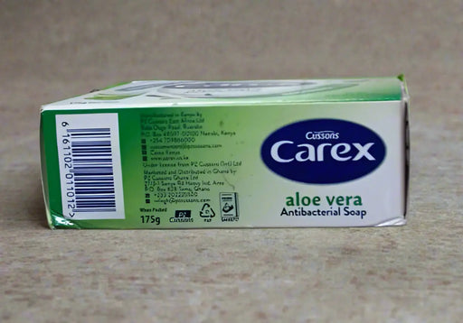 Cussons Carex Aloe Vera Antibacterial Soap 175g Murukali.com