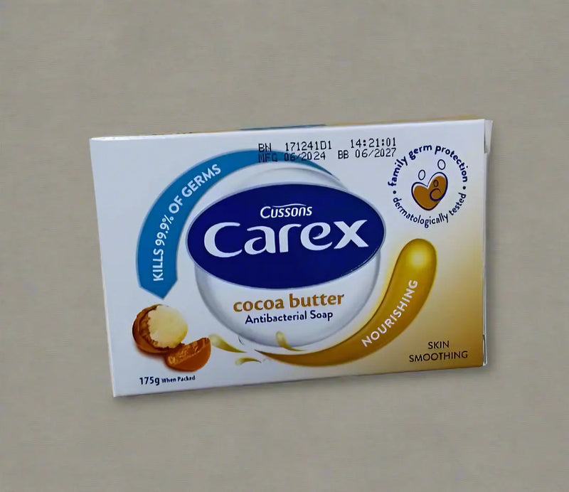 Cussons Carex Cocoa Butter Antibacterial Soap 175g Murukali.com