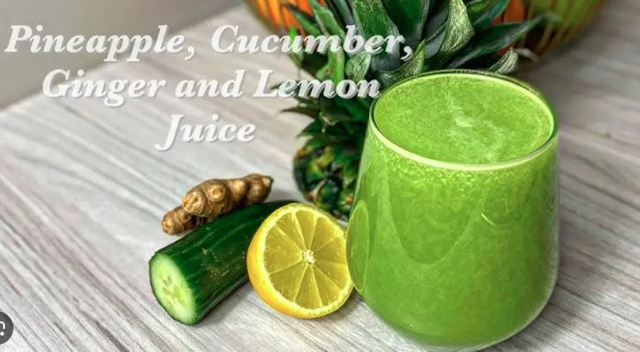 DETOX With Cucumber Lemon Ginger Pinneaple-INGREDIENTS murukali.com