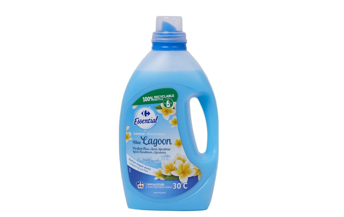 Liquid laundry detergent Carrefour Essential Blue Lagoon