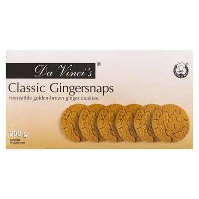 Da Vinci's Classic Gingersnaps 200g Murukali.com