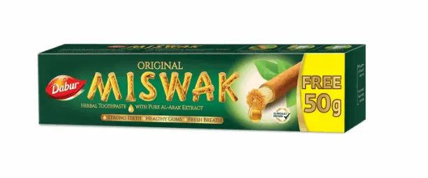 Dabur Original Miswak Herbal Toothpaste 120 g murukali.com