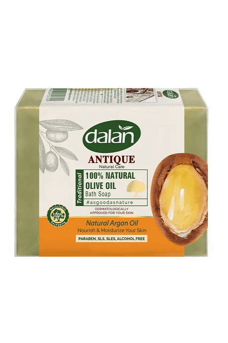 Dalan Antique %100 Natural Olive Oil - Natural Argan Oil 150gx4 murukali.com