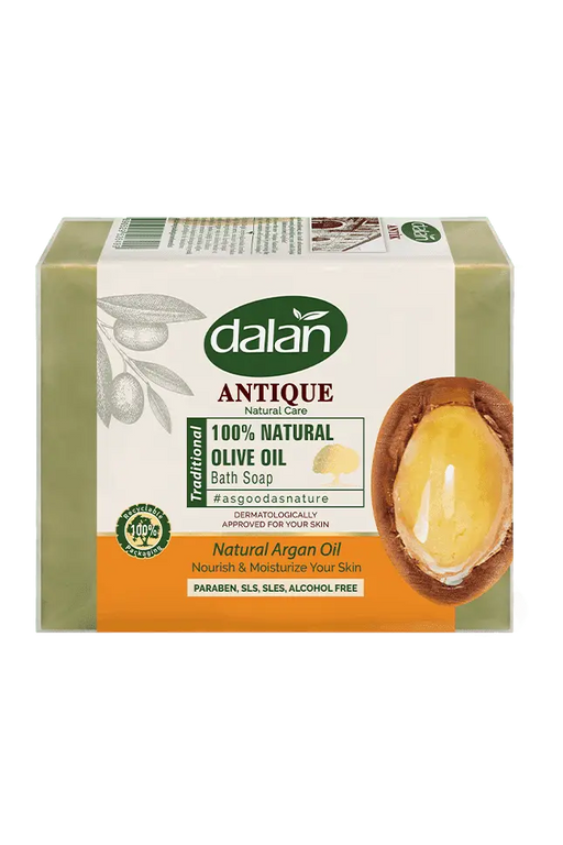 Dalan Antique %100 Natural Olive Oil - Natural Argan Oil 150gx4 murukali.com