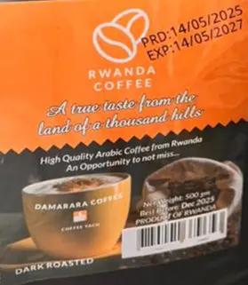 Damarara Dark Roasted Coffee 500g Murukali.com
