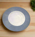 Dansk Tapestries Jacquard Blue Rim Soup Bowl 1pcs Murukali.com