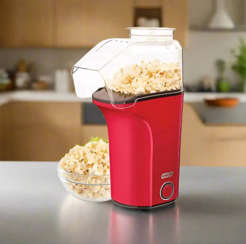Dash Hot Air Popcorn Popper Maker 16 Cups Red Murukali.com