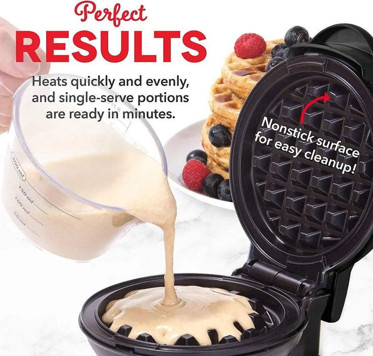 Dash  Mini Waffle Maker - Black Murukali.com