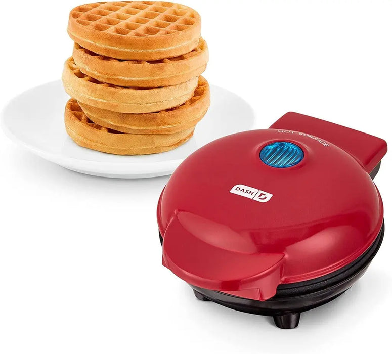 Dash  Mini Waffle Maker - Red Murukali.com