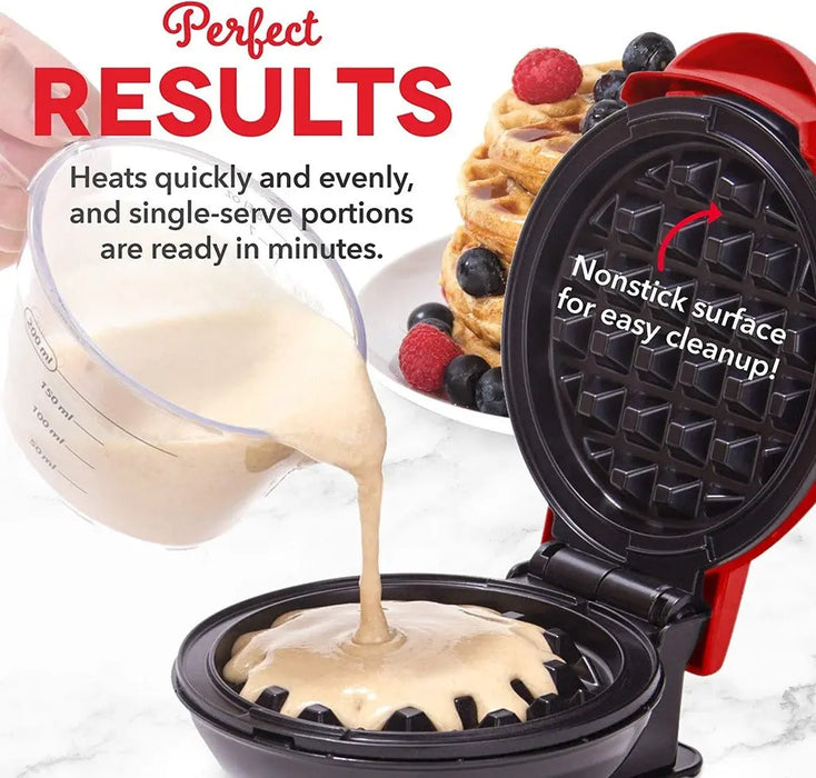 Dash  Mini Waffle Maker - Red Murukali.com