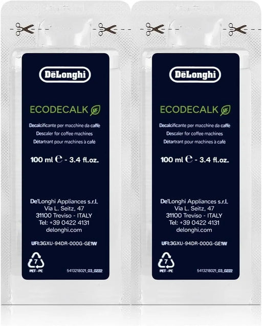 De'Longhi EcoDecalk Mini Descaler 2pcs Murukali.com