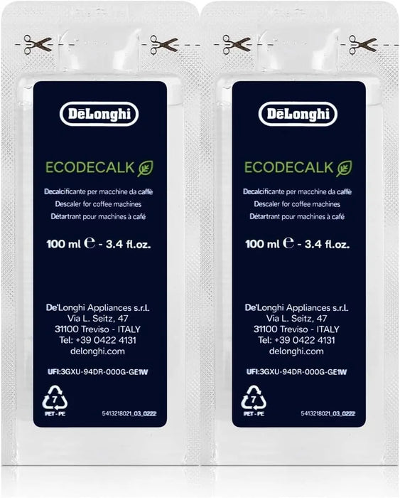 De'Longhi EcoDecalk Mini Descaler 2pcs Murukali.com