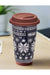 De'Longhi Thermal Mug – 300ml Double-Wall Ceramic Travel Cup Murukali.com