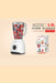 Decakila 1.5L Stand Blender – KEJB001W Murukali.com