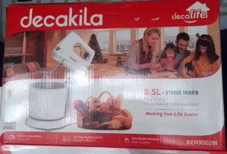 Decakila 2.5L Stand Mixer – KEMX002W Murukali.com