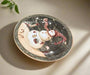 Decorative Plate Featuring  Snowman Design Murukali.com