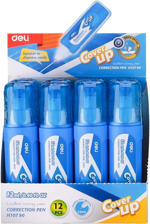 Deli CORRECTION PEN 12 ML (COVER UP)/ Pcs murukali.com