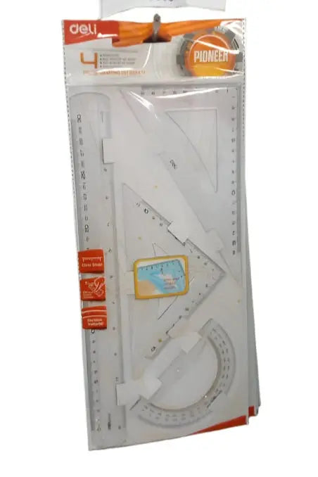 Deli Ruler  Geometrical Intruments Set murukali.com