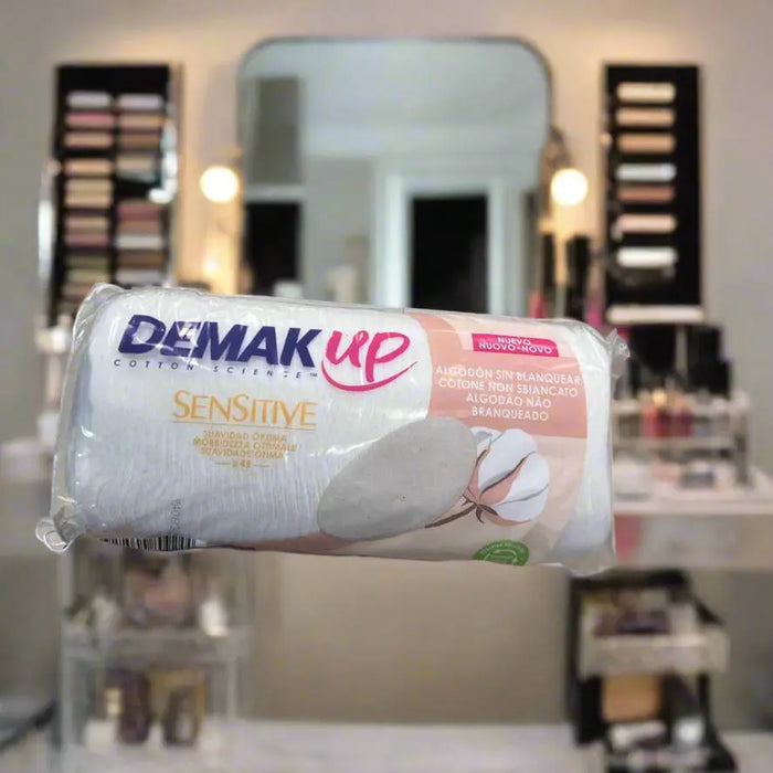 Demak'Up Sensitive Cotton Pads, 48 Units Murukali.com