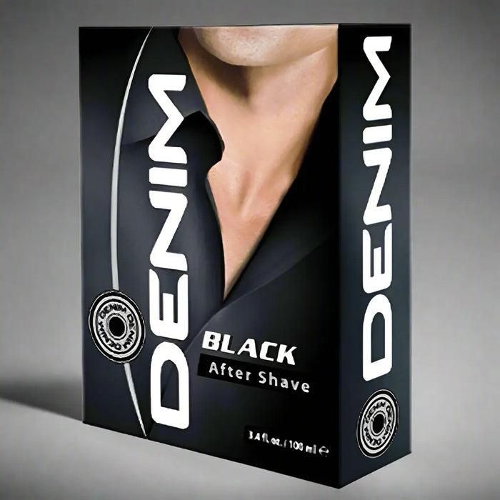 Denim Black After Shave 3.4 fl oz - Refreshing Post-Shave Care for Men Murukali.com