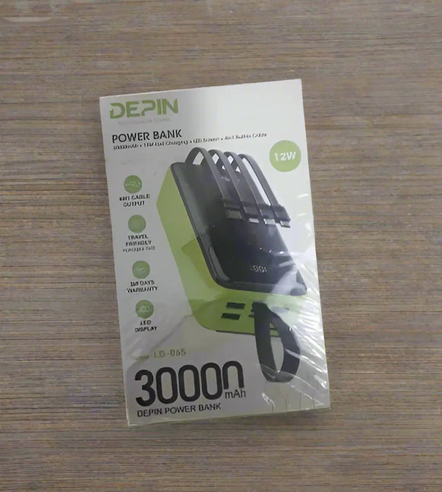 Depin Power Bank  30,000mAh Murukali.com