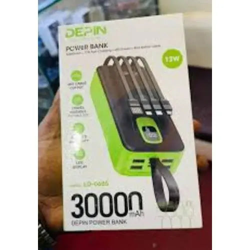 Depin Power Bank  30,000mAh Murukali.com