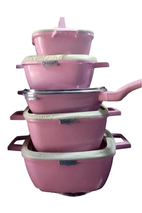Dessini Cookware Set 5pcs murukali.com