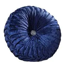 Diamond Cushion Stitched Small Filled Sofa Bed Throw Round Cushion Covers murukali.com