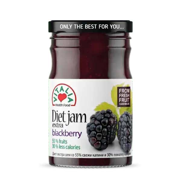 Diet Jam | Blackberry 370g murukali.com