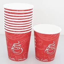 Disposable Coffee Cups with smart lid /50pcs- 8 oz murukali.com