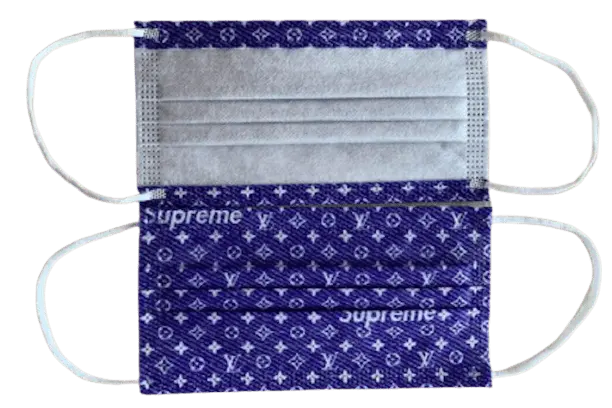 Disposable Face Mask Supreme -Blue murukali.com