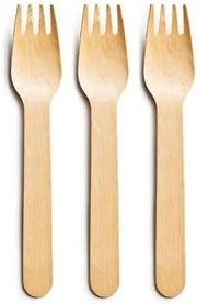 Disposable Wooden Forks 12pcs Murukali.com
