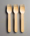 Disposable Wooden Forks 12pcs Murukali.com