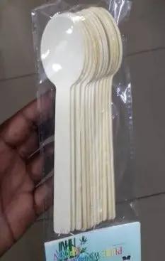 Disposable Wooden Spoons 12pcs Murukali.com