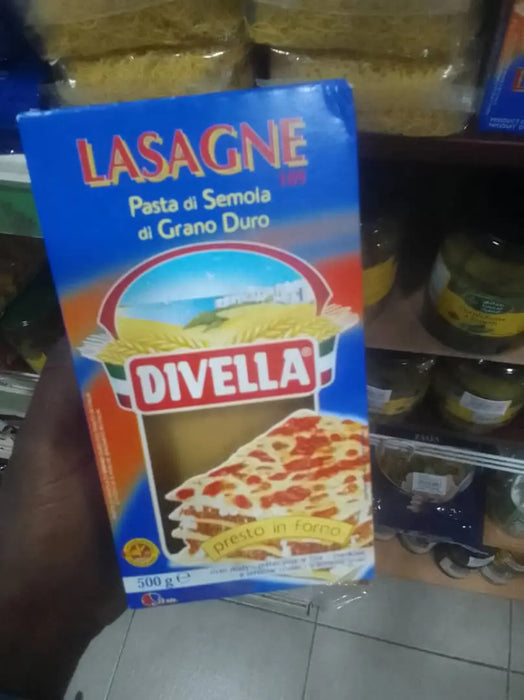 Divella Lasagne Pasta 500g - Authentic Italian Semolina Pasta Murukali.com