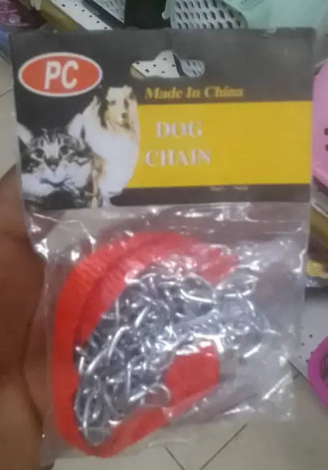 Dog Chain with Collar - Durable Pet Leash- 2m Murukali.com
