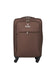 Doller Brown Soft-Sided Trolley Luggage Bag Size Medium Murukali.com