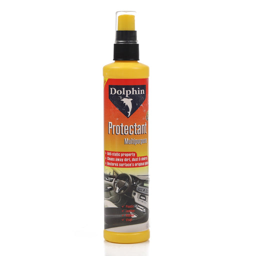 Dolphin Protectant Multipurpose, Anti-Static Cleans Away Dirt Dust, Cleaning Solution, 295ml murukali.com