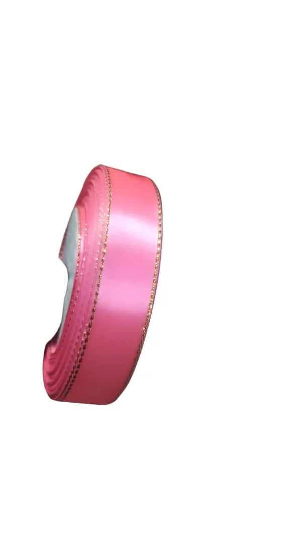 Double Gold Satin Ribbon Roll Murukali.com