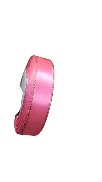 Double Gold Satin Ribbon Roll Murukali.com