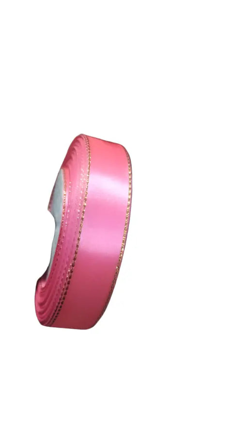 Double Gold Satin Ribbon Roll Murukali.com