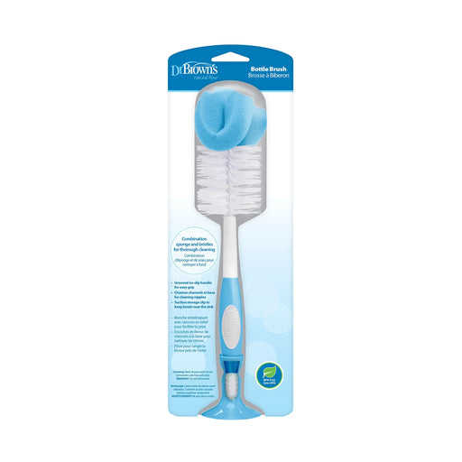 Dr. Brown's Bottle Brush - Combination Sponge and Bristles, 12.5 Inches Murukali.com